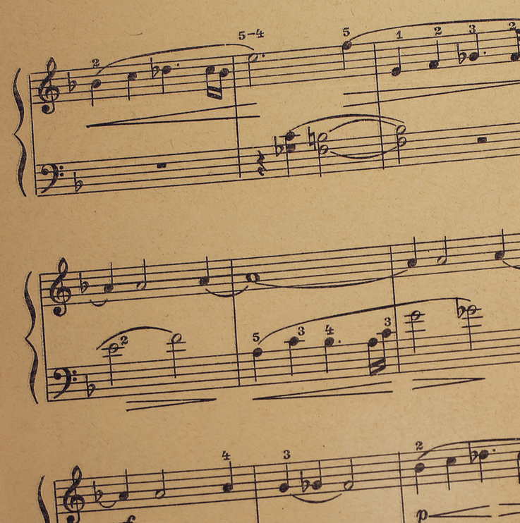 violín, piano e clarinete