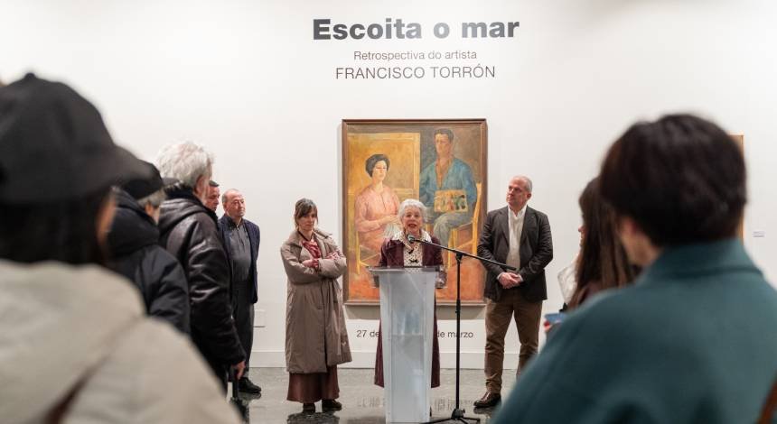 Escoita o mar. Retrospectiva do artista Francisco Torrón