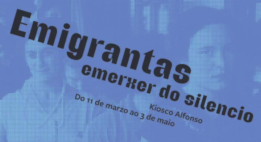 Grafica exposición emigrantas