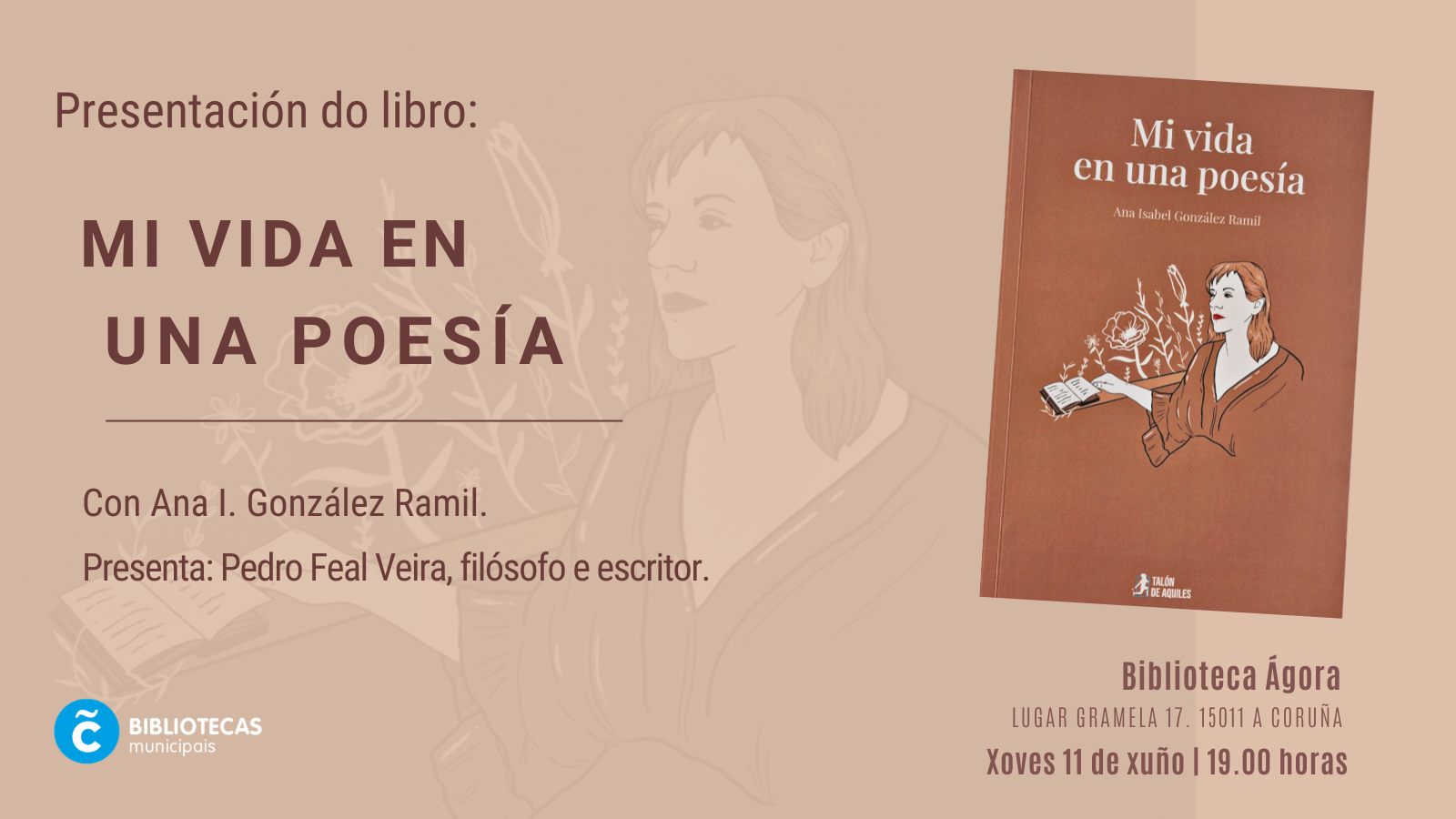 Cartel presentación do libro 