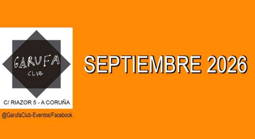 Garufa Club septiembre 2026
