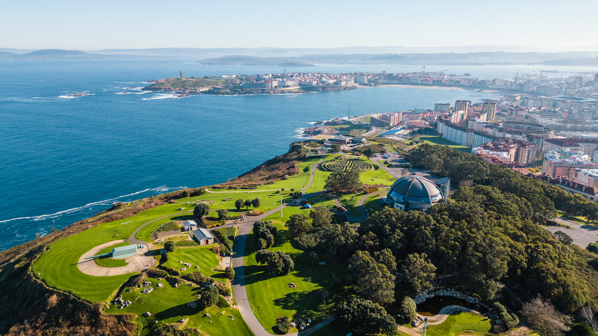 Os mellores puntos para sacar fotos na Coruña - Xanela ao Atlántico